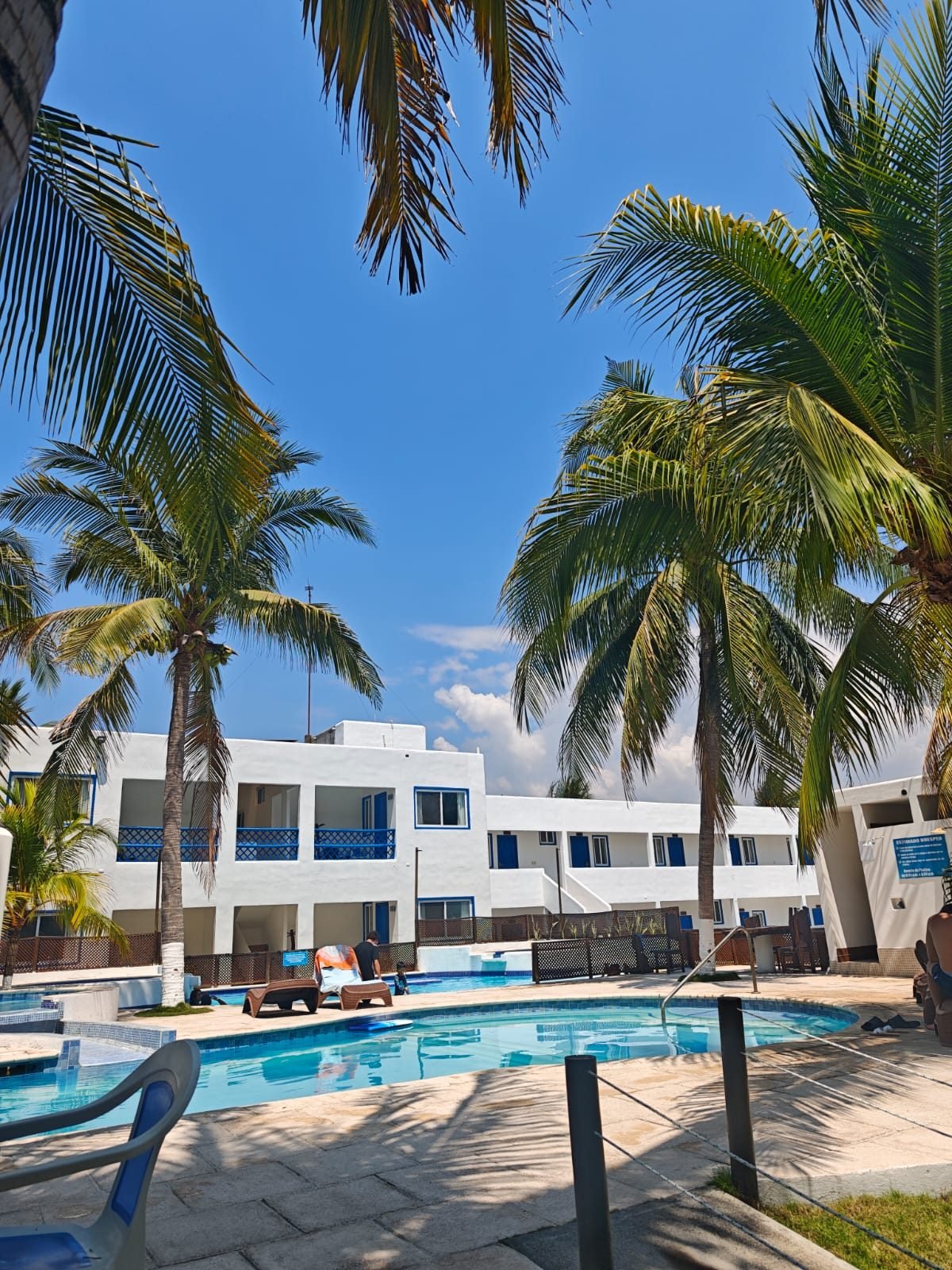 Hotel frente al mar en Monterrico