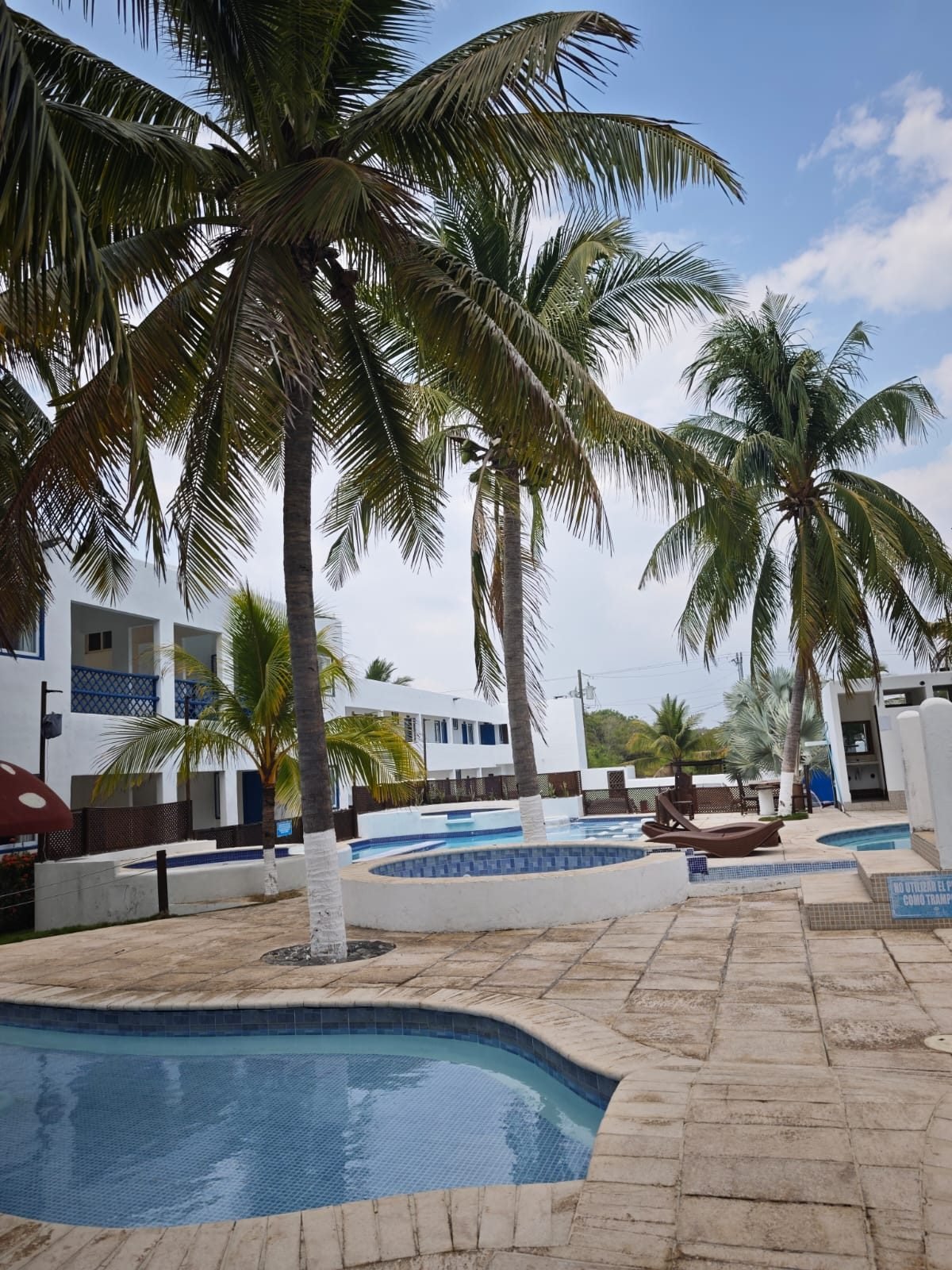 Hotel frente al mar en Monterrico