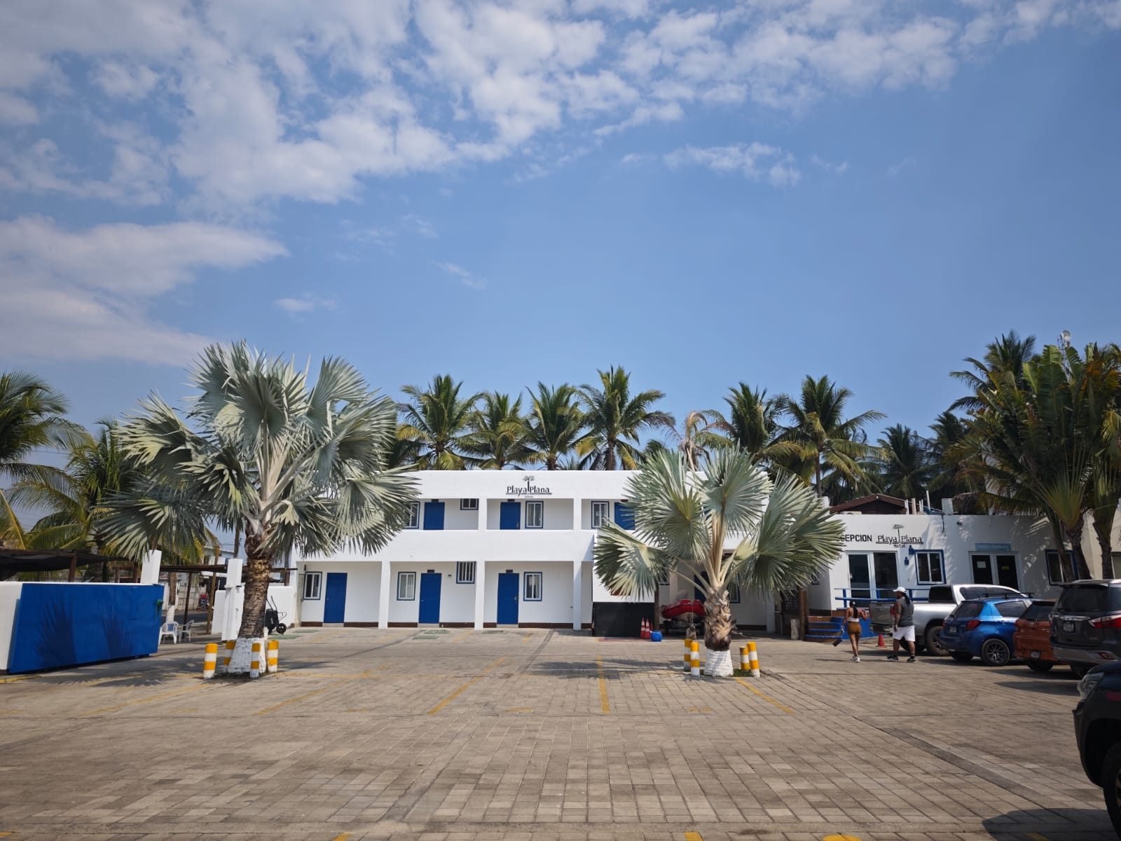 Hotel frente al mar en Monterrico